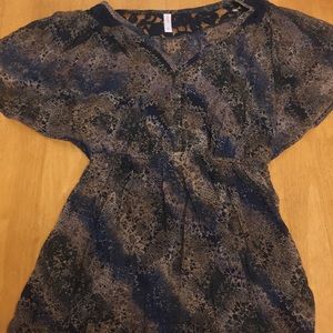 Beautiful button down dress with lace